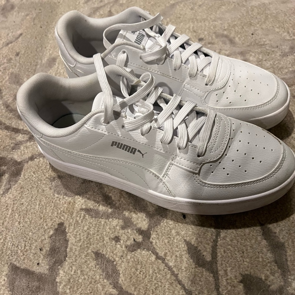 Puma Men's All-White Sneakers